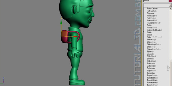 Modelando uma Mochila Cartoon no 3DMax