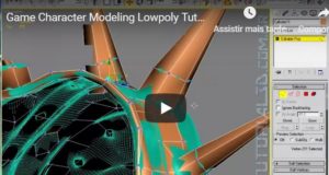 tutorial game character modeling lowpoly